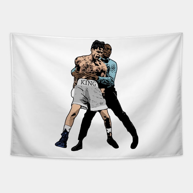 ryan garcia comic style Tapestry by Bread Barcc