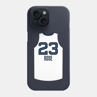 Derrick Rose Memphis Jersey White Qiangy Phone Case