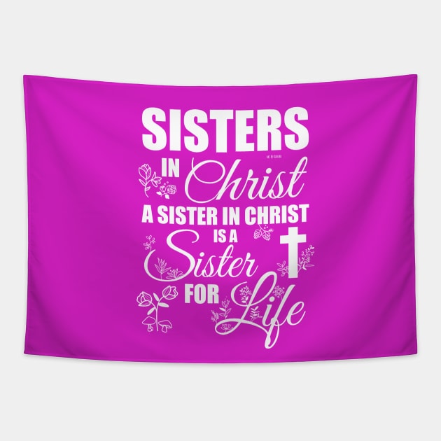 Sisters In Christ Tapestry by Richardramirez82