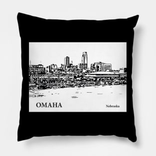 Omaha - Nebraska Pillow