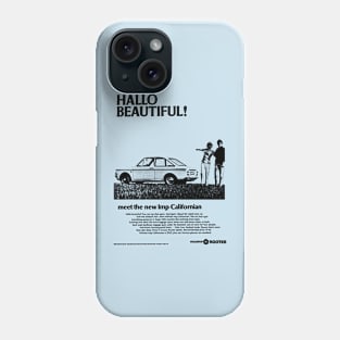 HILLMAN IMP CALIFORNIAN - advert Phone Case