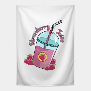 Strawberry Juice Tapestry