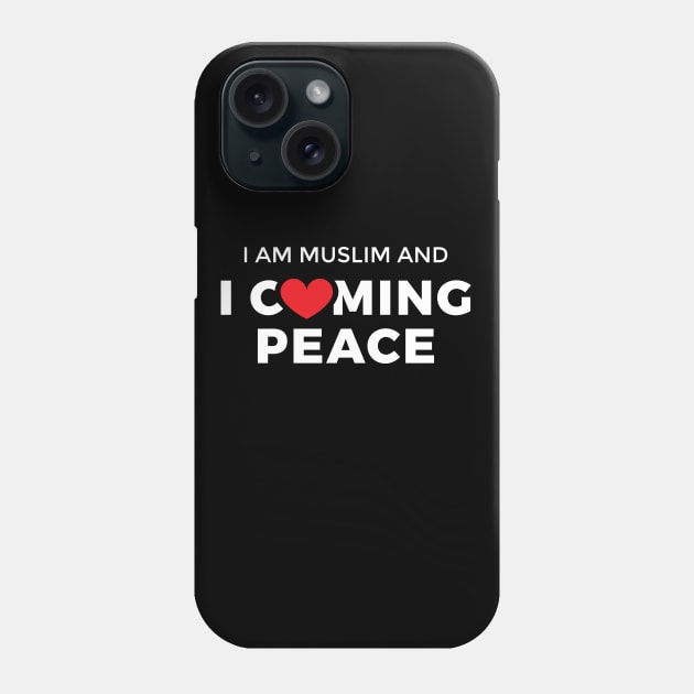 Muslim Coming Peace Phone Case by erwinwira