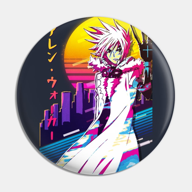 D.Gray-man - Allen Walker Pin by 80sRetro