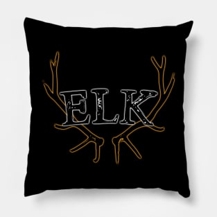 ELK Neon Retro Pro Wrestling Pillow