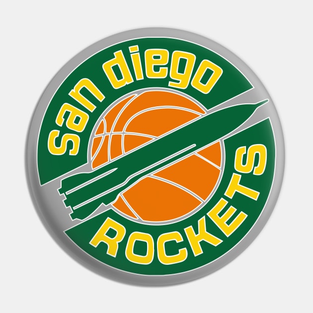 DEFUNCT - SAN DIEGO ROCKETS Pin by LocalZonly