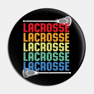 Vintage Lacrosse Pin
