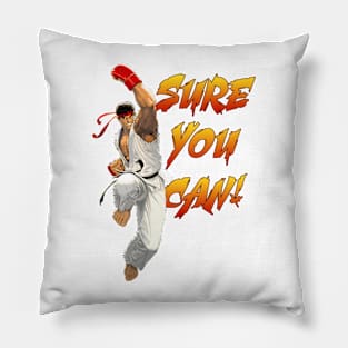 Ryu Sure You Can Shoryuken Pillow