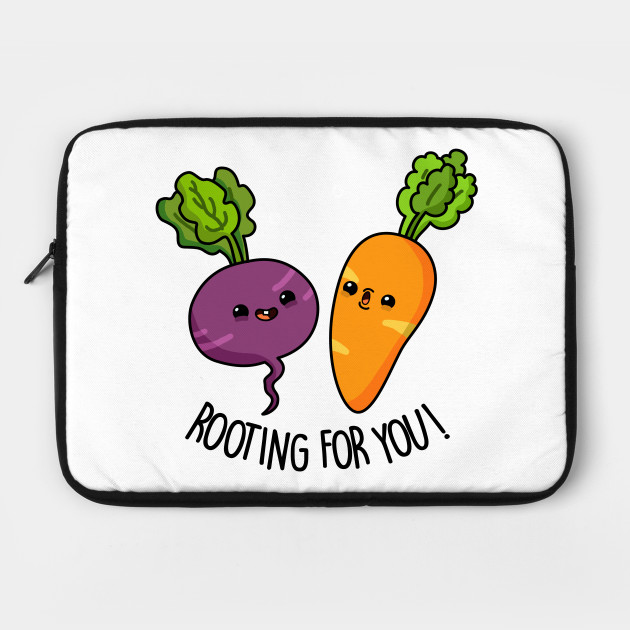 Rooting For You Cute Vegetable Pun