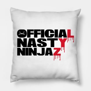 Official Nasty Ninjaz Pillow