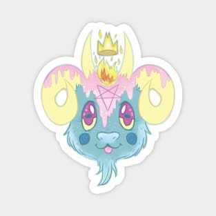 Pastel Baby Baphomet Magnet