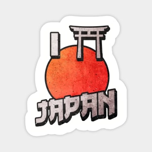 I LOVE JAPAN Magnet