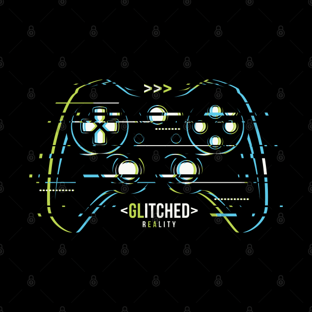 Glitched Reality Game Controller by Made In Kush