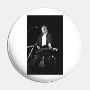 Jeff Healey BW Photograph Pin