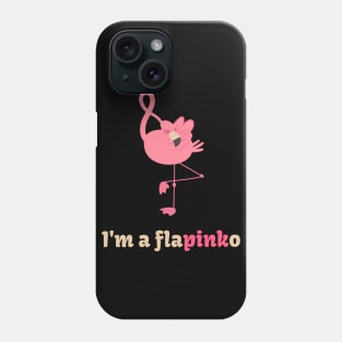 Flamingo Pink Ribbon Breast Cancer Awareness Month October Phone Case