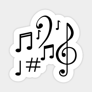 Musical Notes Magnet