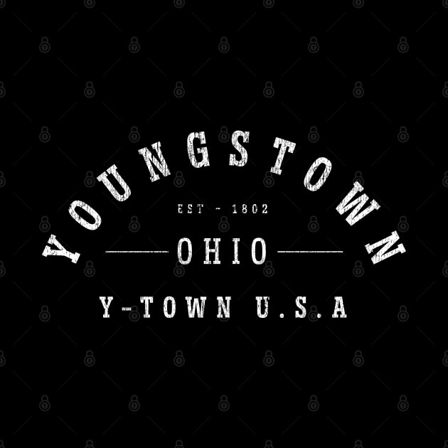 Y-Town USA - Hometown Pride - Youngstown print by Vector Deluxe