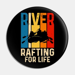 River Rafting For Life T shirt For Women Pin