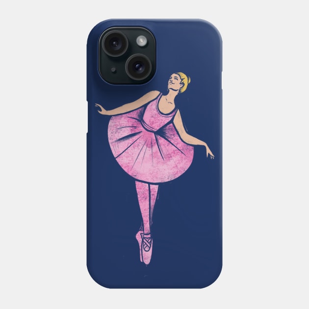 Ballerina Phone Case by bubbsnugg