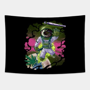 Space Weed Tapestry