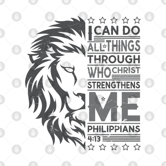 I can do all things through who Christ strengthens me by Juka