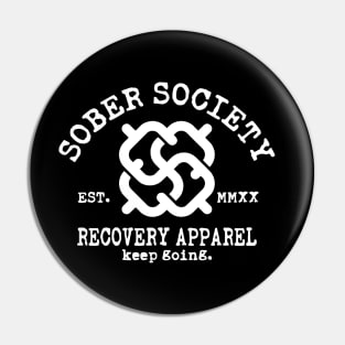 Sober Society Recovery Pin