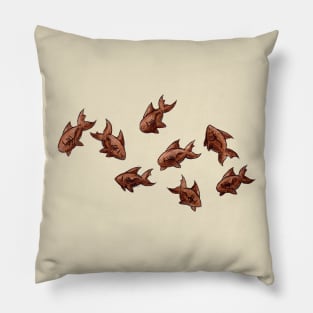 Coffee Bean Sharks Pillow