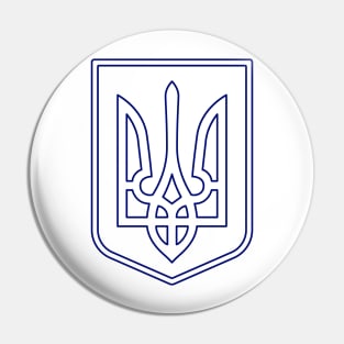 Ukraine trident Pin