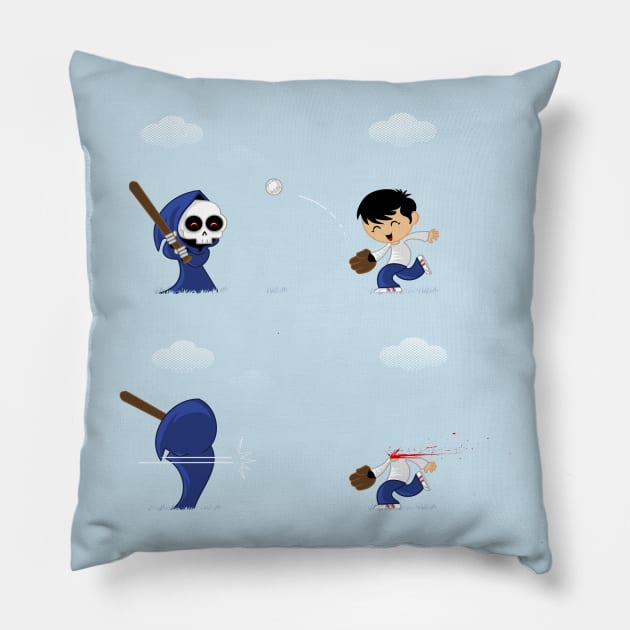 Baseball Death Pillow by Vinsse