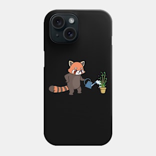 Red Panda gardens Phone Case