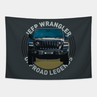 4x4 Offroad Legends: Jeep Wrangler Rubicon Tapestry