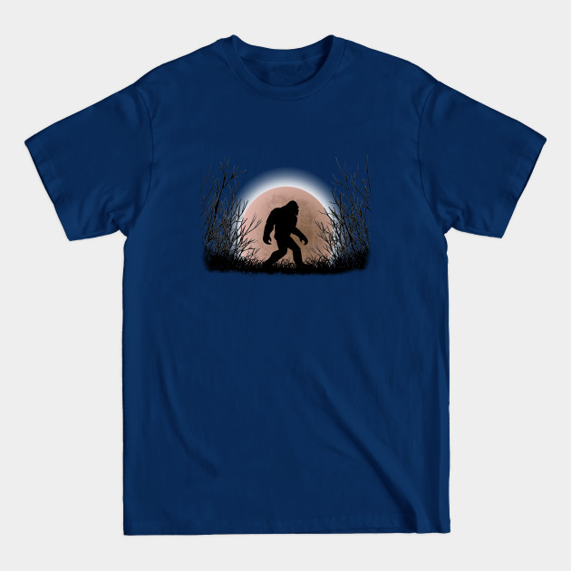 Discover Bigfoot - Bigfoot At Night - Bigfoot - T-Shirt