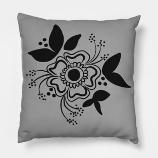 Henna Flower Pillow