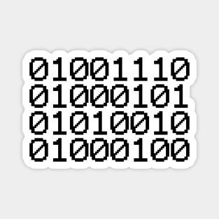 BINARY NERD Magnet