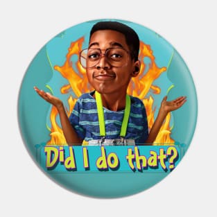 Steve Urkel Pin