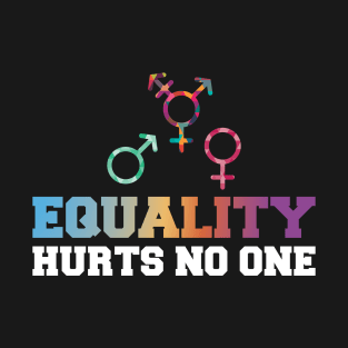 Pride Human Rights Lgbt Equality Hurts No One T-Shirt