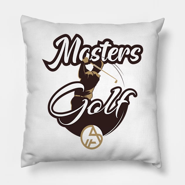 Masters Golf PGA  Tour Pillow by Salahboulehoual