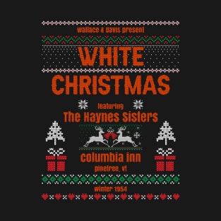 vintage White Christmas Ad ugly sweater T-Shirt