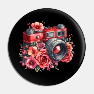 Retro Vintage Camera Pin