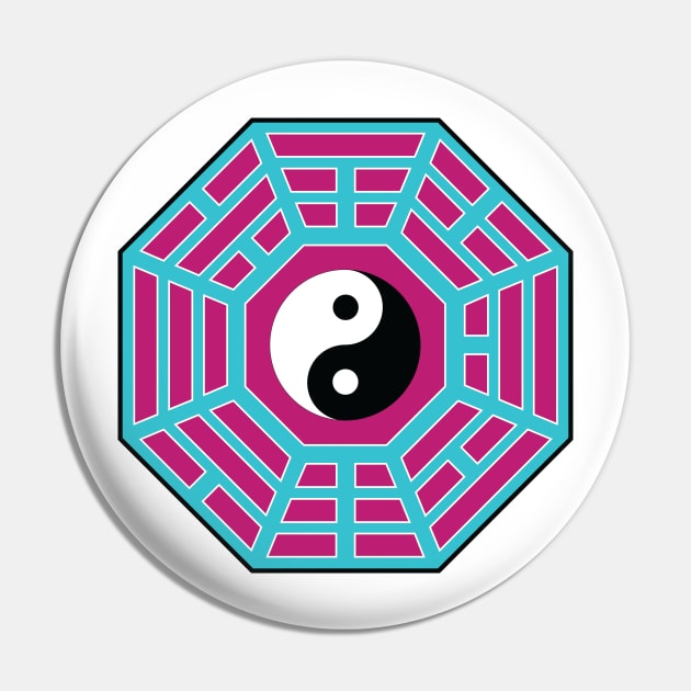 I Ching Yin Yang Pin by GalacticMantra