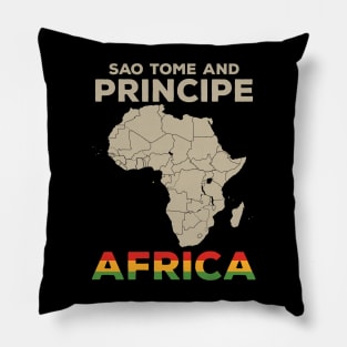 Sao Tome And Principe-Africa Pillow