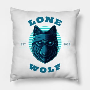 Lone Wolf Pillow