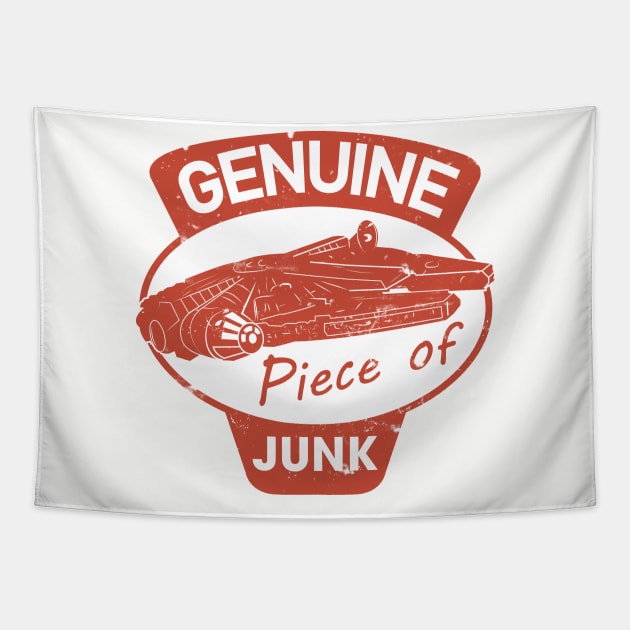 Genuine piece of junk Tapestry by Piercek25