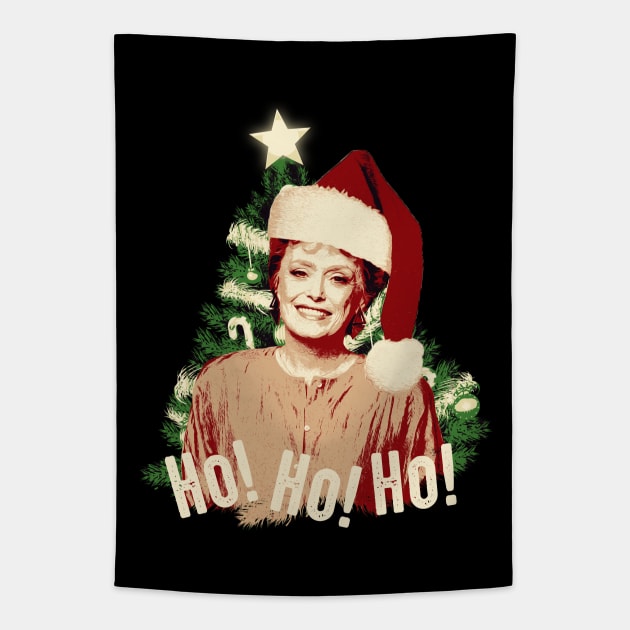 Blanche Devereaux Ho Ho Ho Tapestry by mia_me