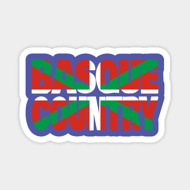 Basque country flag stencil Magnet by Kuni Art