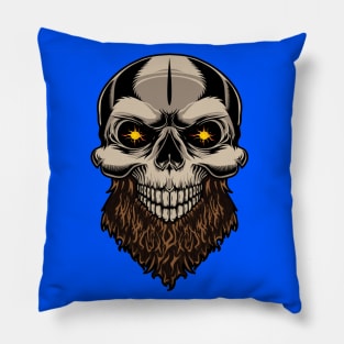 colored scull Pillow