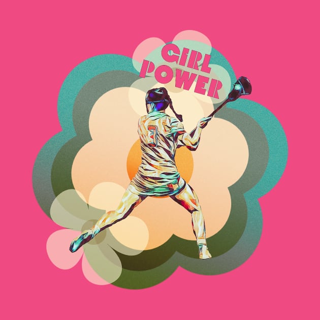 Girls Lacrosse, Girl Power LAX by ChristianFaithWear