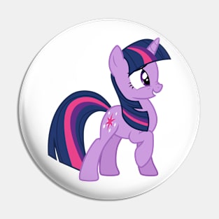 Scrunched nose Twilight Sparkle Pin