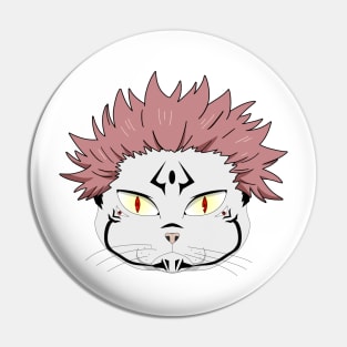 Sukuna Cat Pin