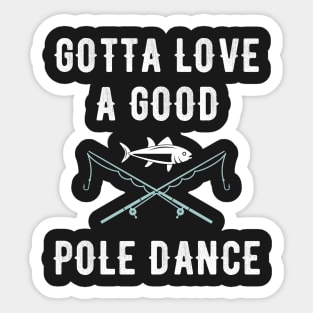 Pole Dance Stickers for Sale